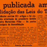 80 anos da CLT